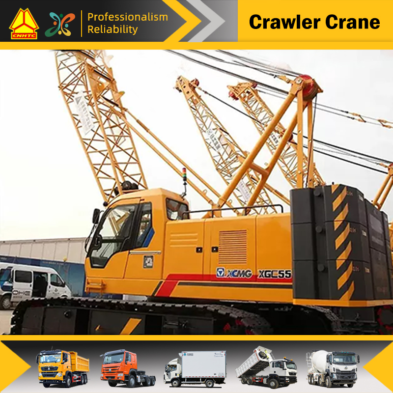 XCMG XGC55 Crawler Crane