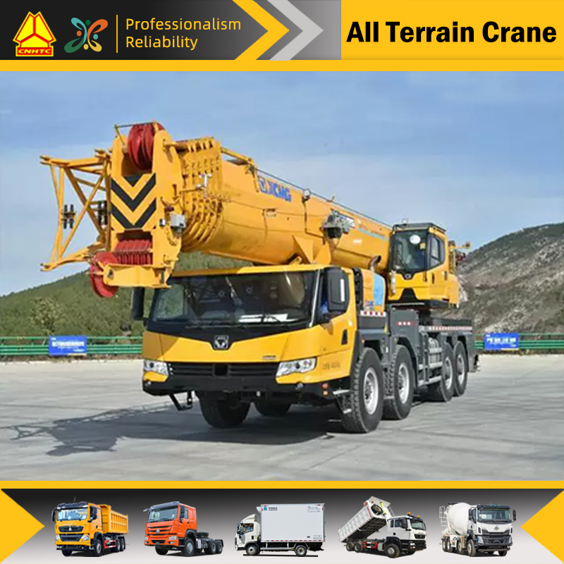XCMG official XCA100 mobile truck crane 100 ton all terrain truck crane price