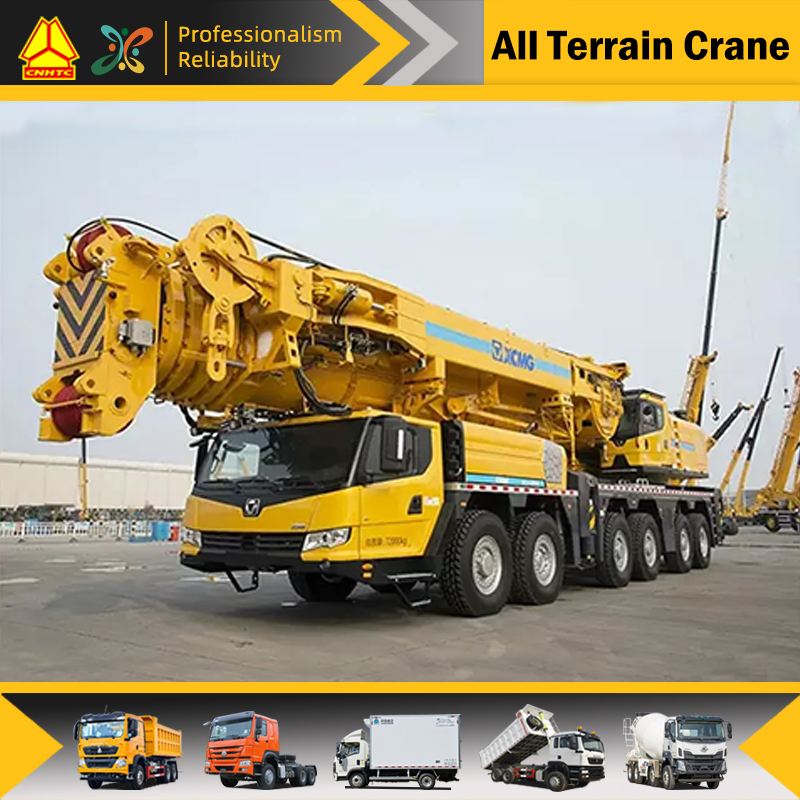XCMG XCA300 all terrain crane 300 ton mobile truck crane