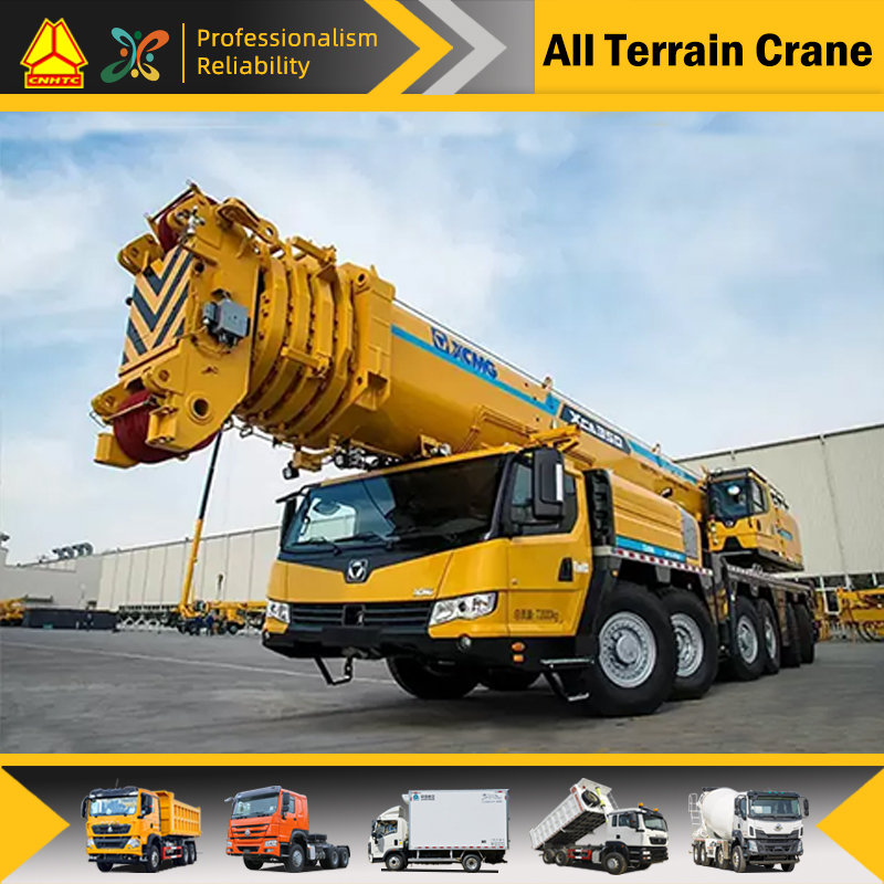 XCMG All terrain crane XCA450 450 ton truck crane with best price