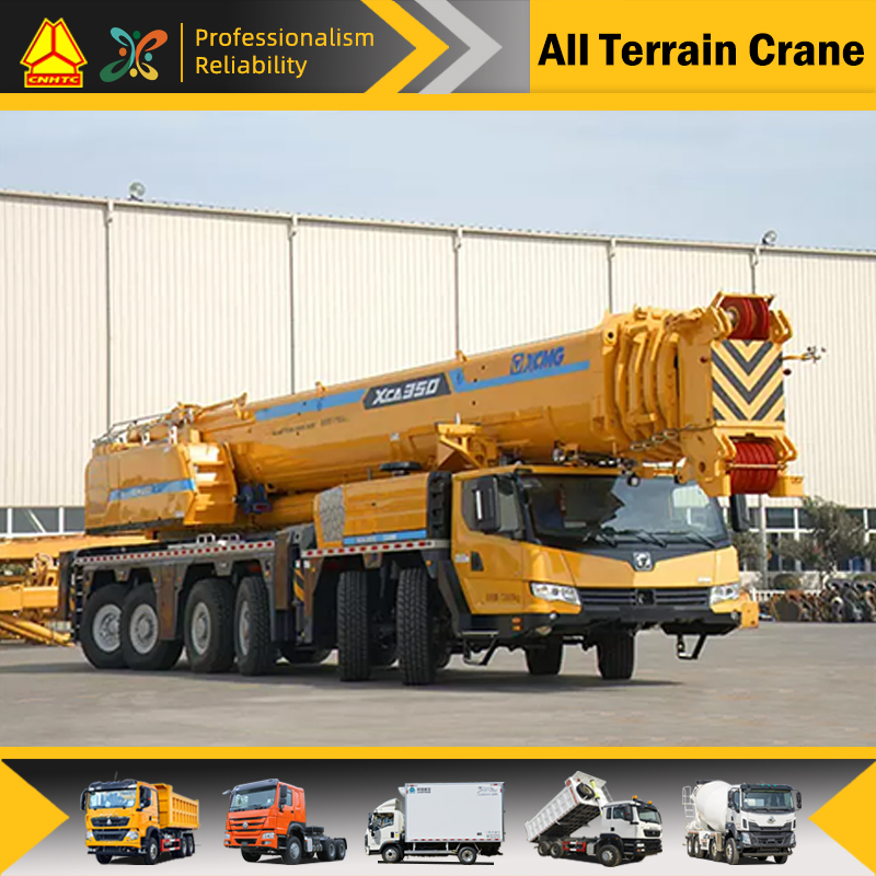XCMG All terrain crane XCA450 450 ton truck crane with best price