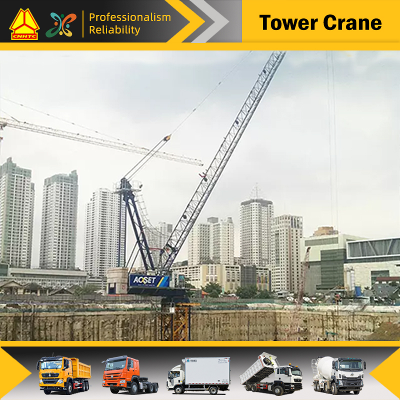 Luffing Tower Crane 8T