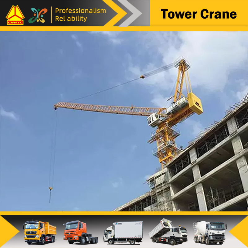 Luffing Tower Crane 8T