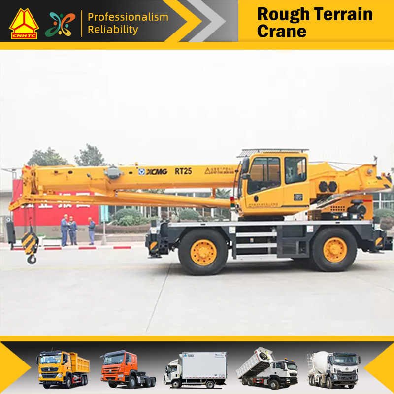 RT25 Rough Terrain Crane 25T