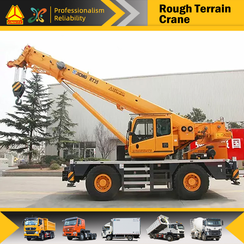 RT35 Rough Terrain Crane 35T
