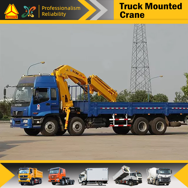 XCMG Official Truck Mounted Crane SQ12ZK3Q 12 Ton Mobile Crane