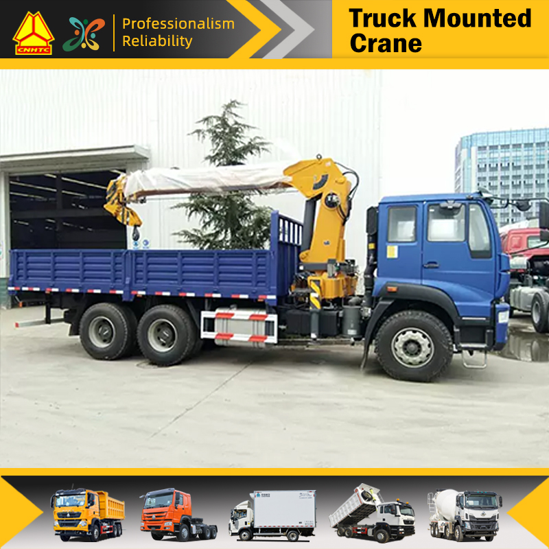 XCMG SQ10SK3Q 10 ton construction telescopic boom truck mounted crane