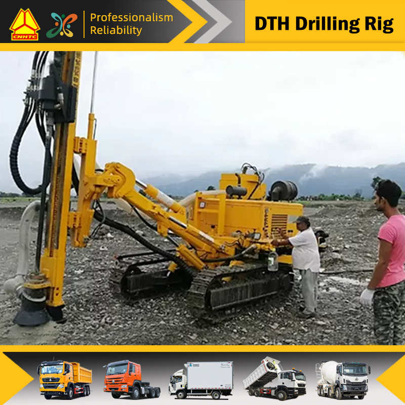 Jk810 All in One DTH Drilling Rig