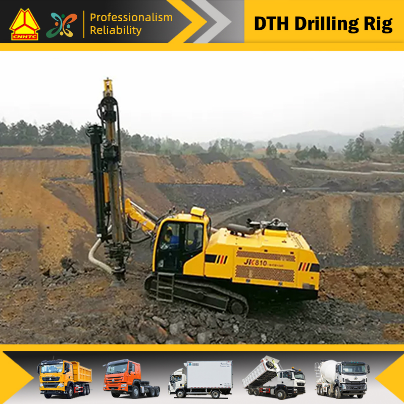 Jk830 All in One DTH Drilling Rig