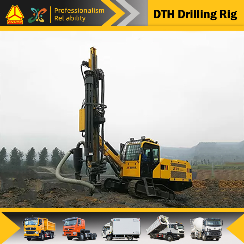 CL351 Crawler Mounted Pneumatic Drilling Rig