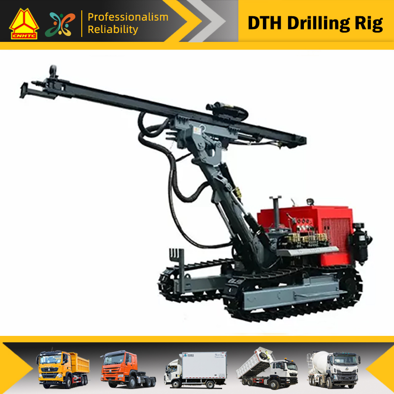 CM458 Crawler Mounted DTH Drilling Rig
