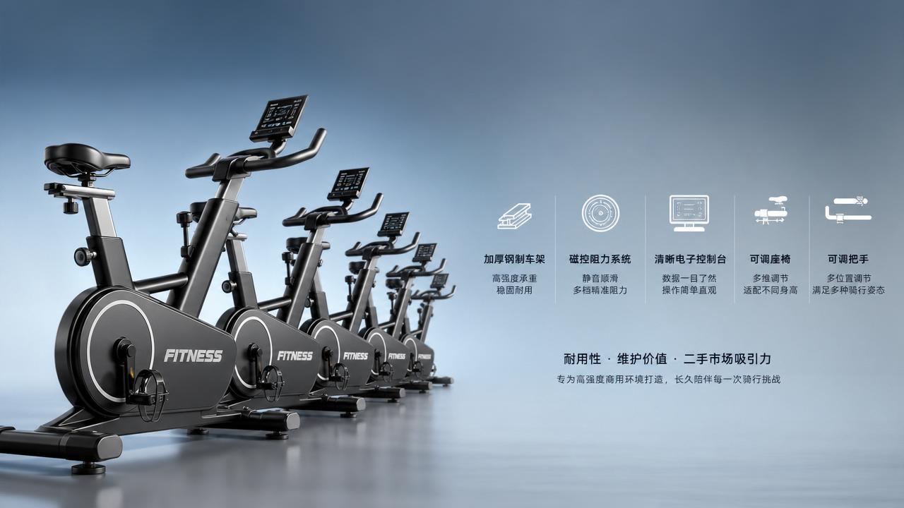 Spinning Bike Features That Influence Gym Resale Potential