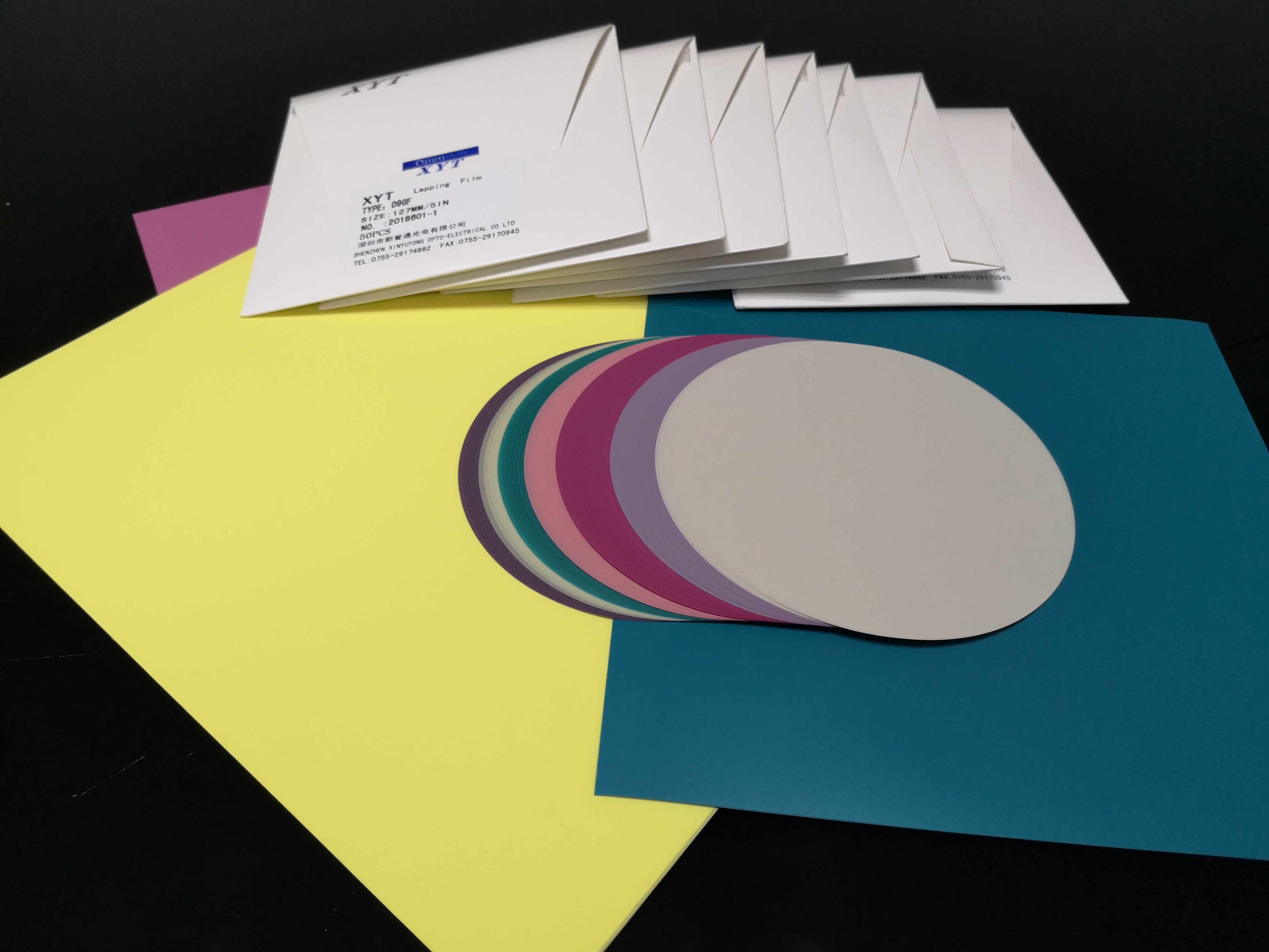 Precision Lapping Film Products | Diamond Polishing Film Disc and Sheet
