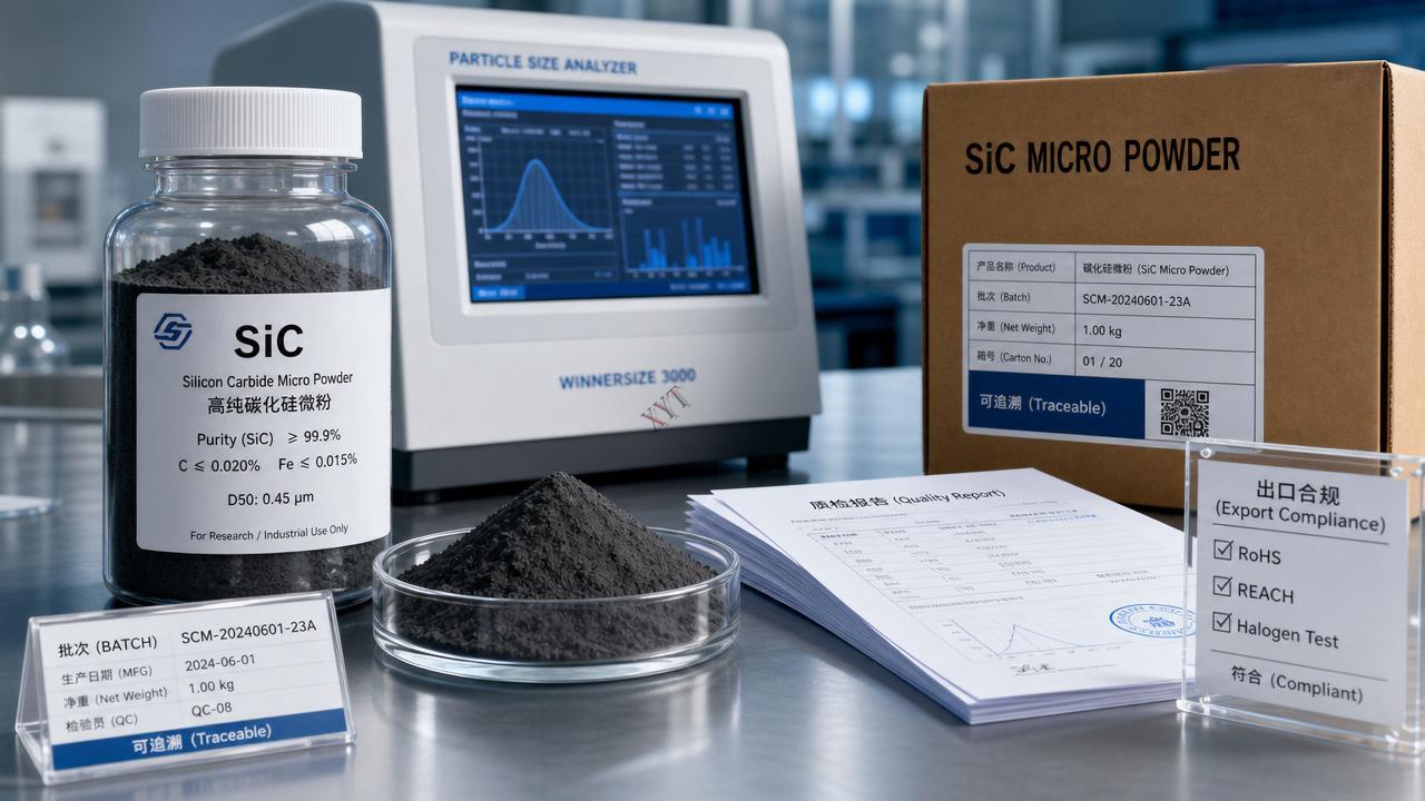 Yancheng SiC Powder Exports Face New Buyer Requirements