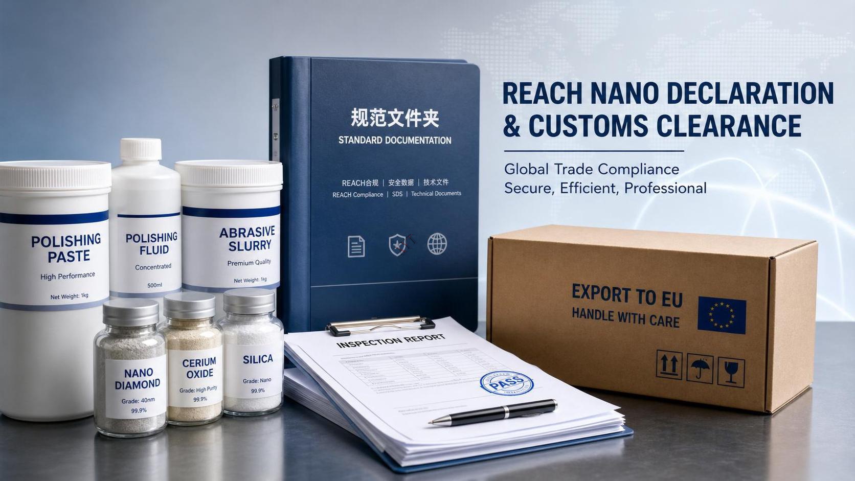 EU REACH Rule Adds Nano-Form Filing for Polishing Pastes EU REACH Rule Adds Nano-Form Filing for Polishing Pastes