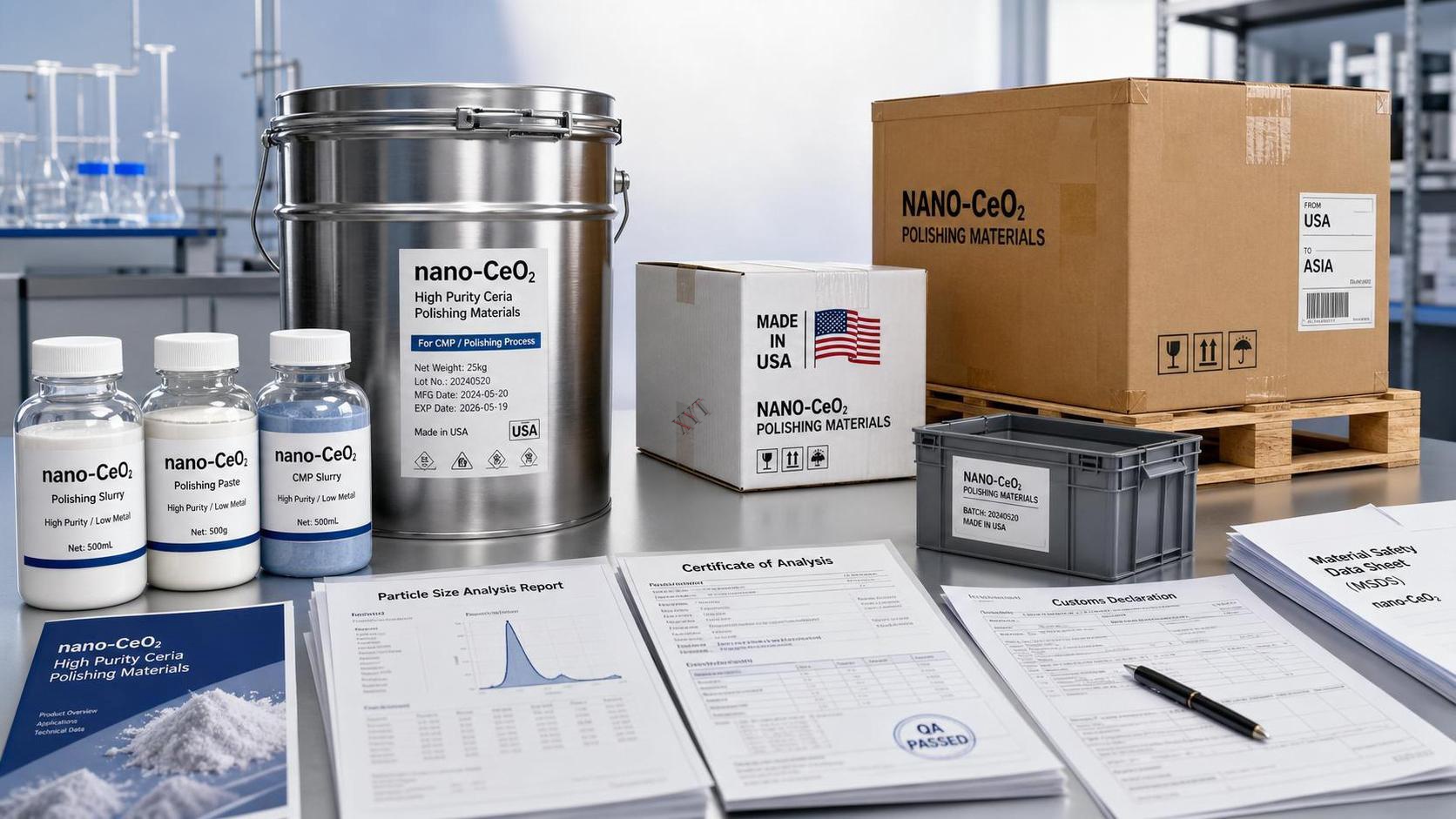CBP Rule Adds Nano-CeO₂ Data Filing From July 1