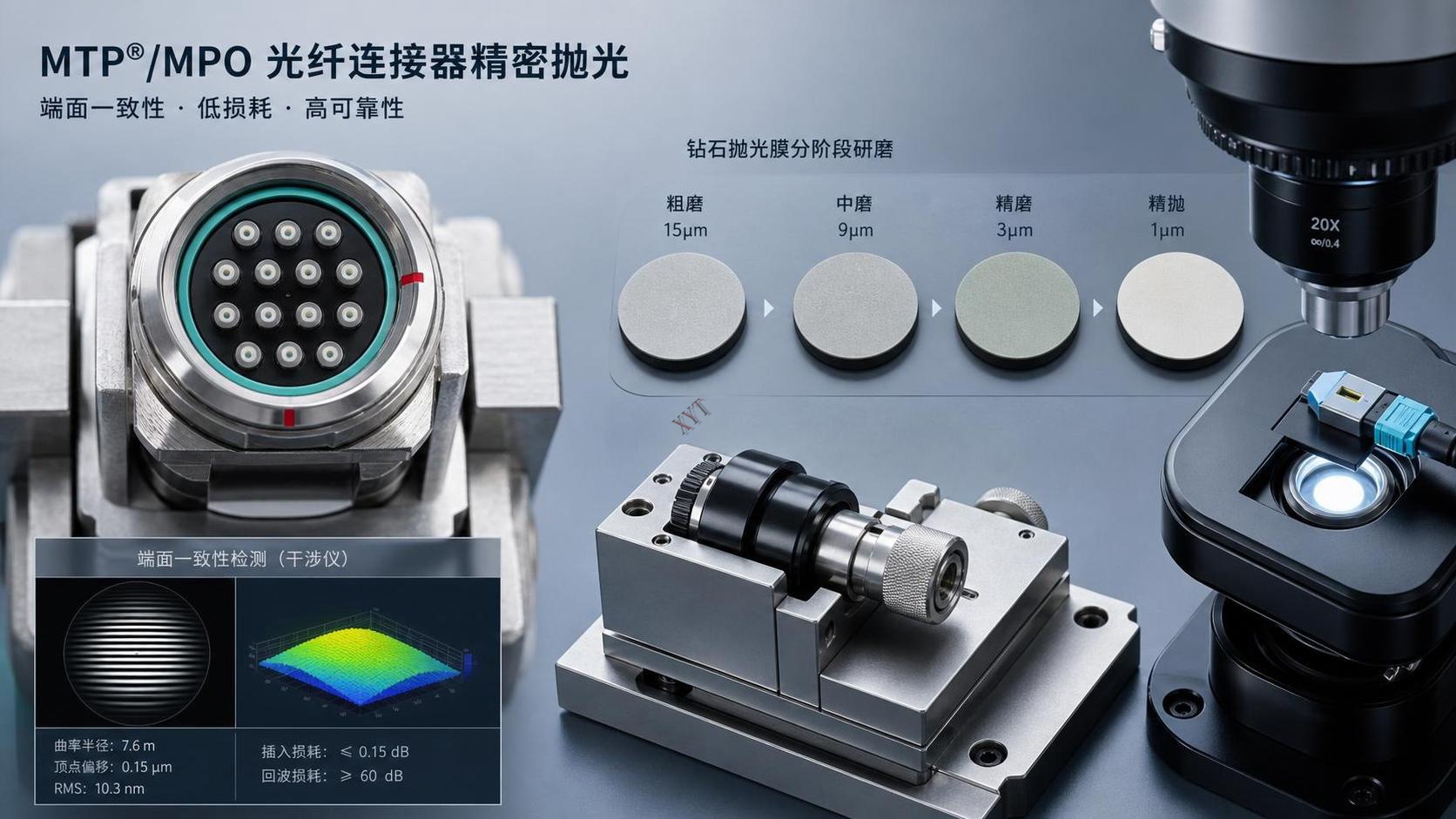 What Is the Optimal Polishing Sequence for MTP Connectors?