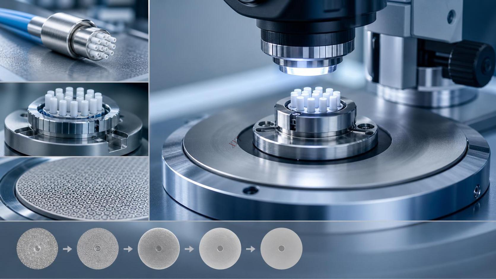 What Is the Correct Step Sequence for Multi-Fiber Ferrule Polishing