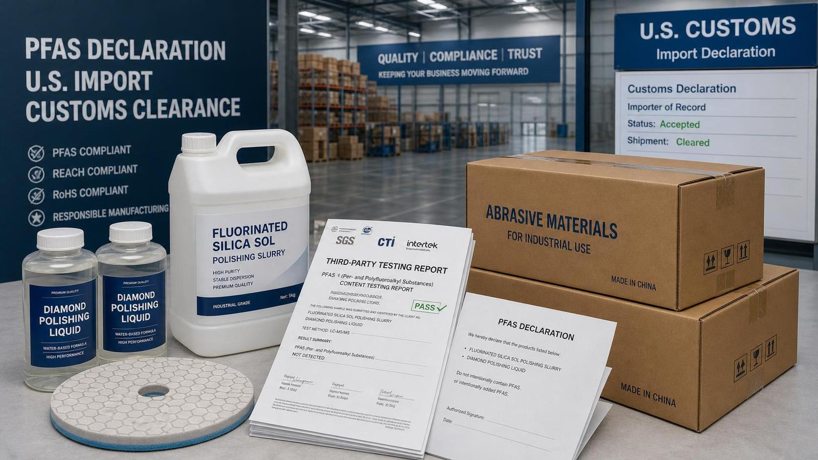 CBP PFAS Filing Rule Reshapes U.S. Abrasive Imports