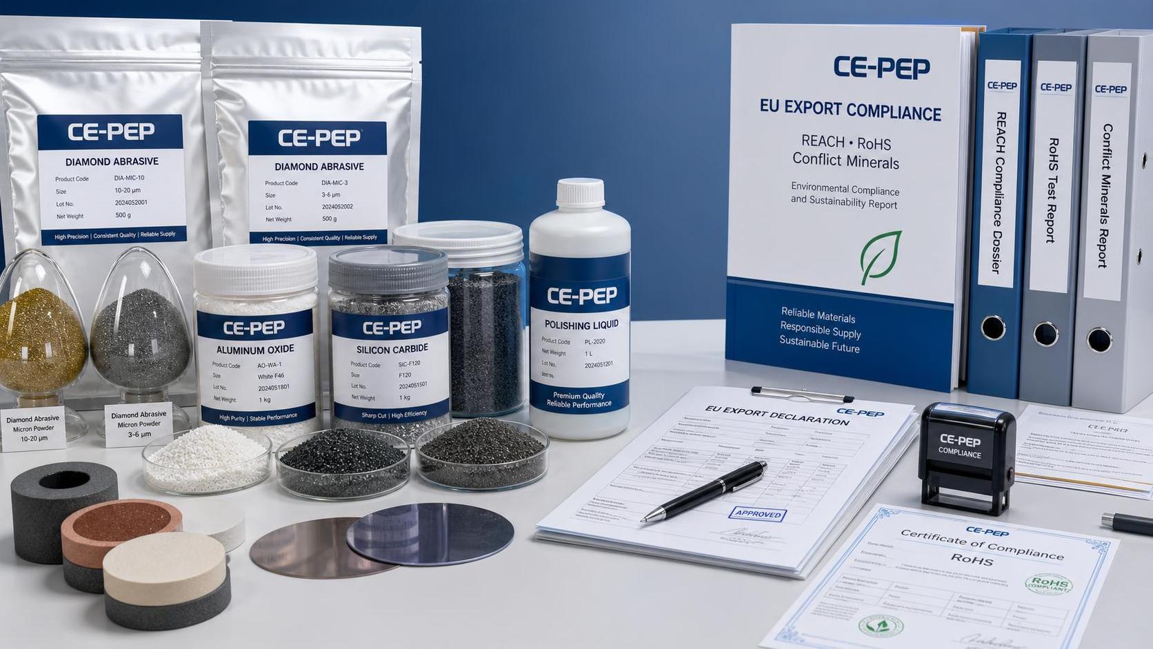 EU TBT Notice Adds CE-PEP Rule for Abrasives