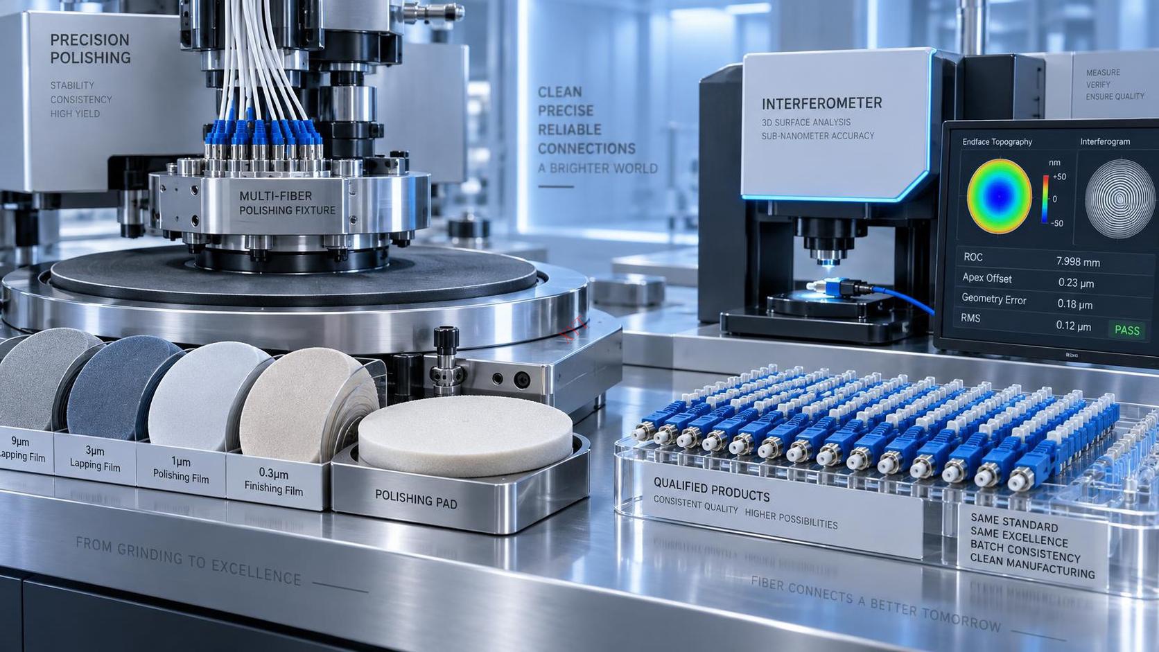 How to Maintain Batch-to-Batch Consistency in Connector Polishing