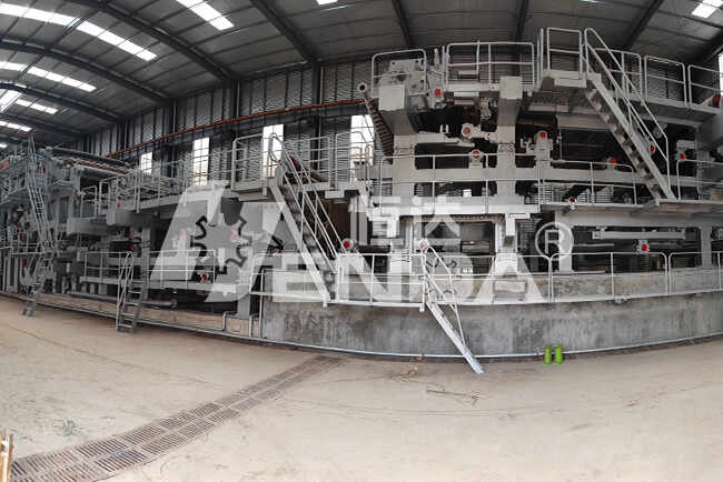 Henda Supply The 3800mm Paper Machine To TIMBERPACK CARTON Paper Mill