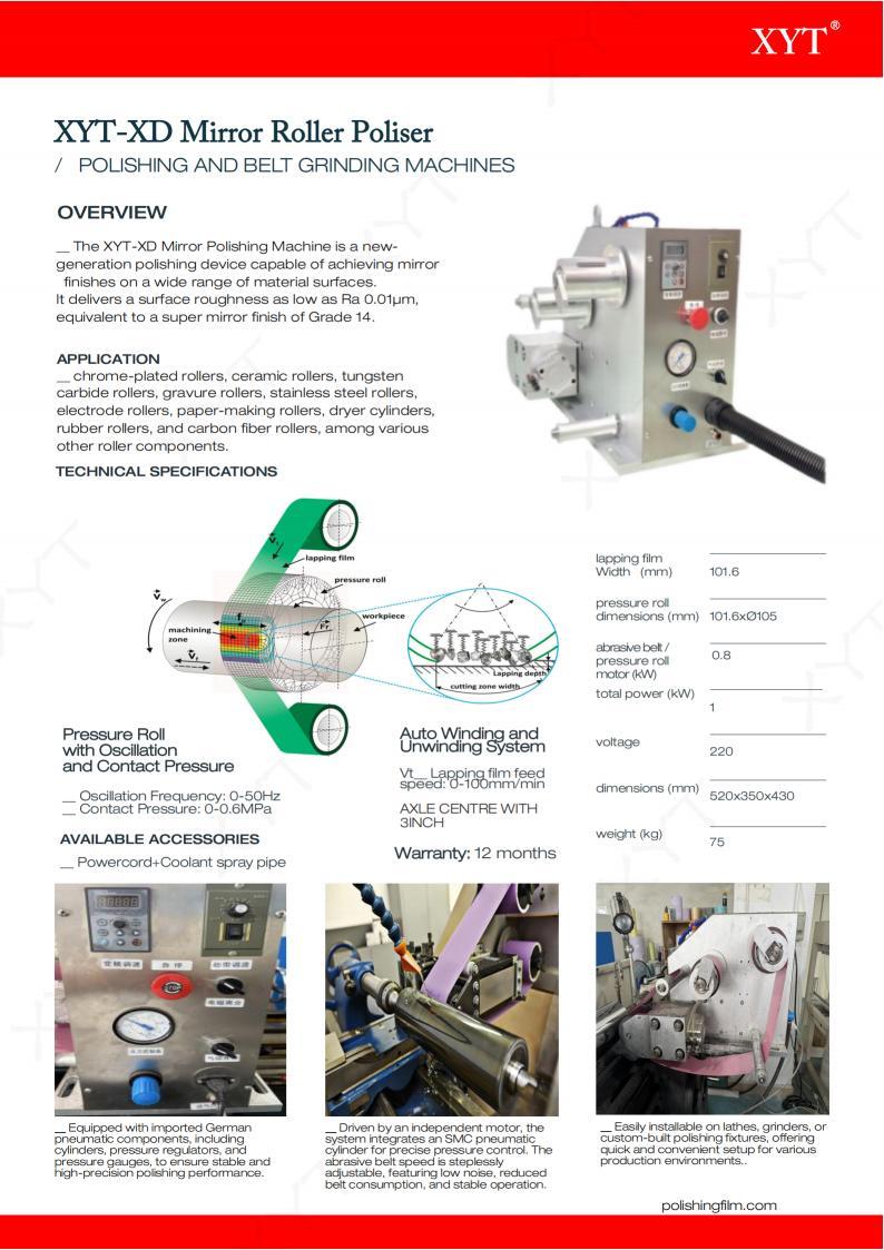 XYT-XD MIRROR ROLLER POLISHER_01 XYT-XD MIRROR ROLLER POLISHER_01
