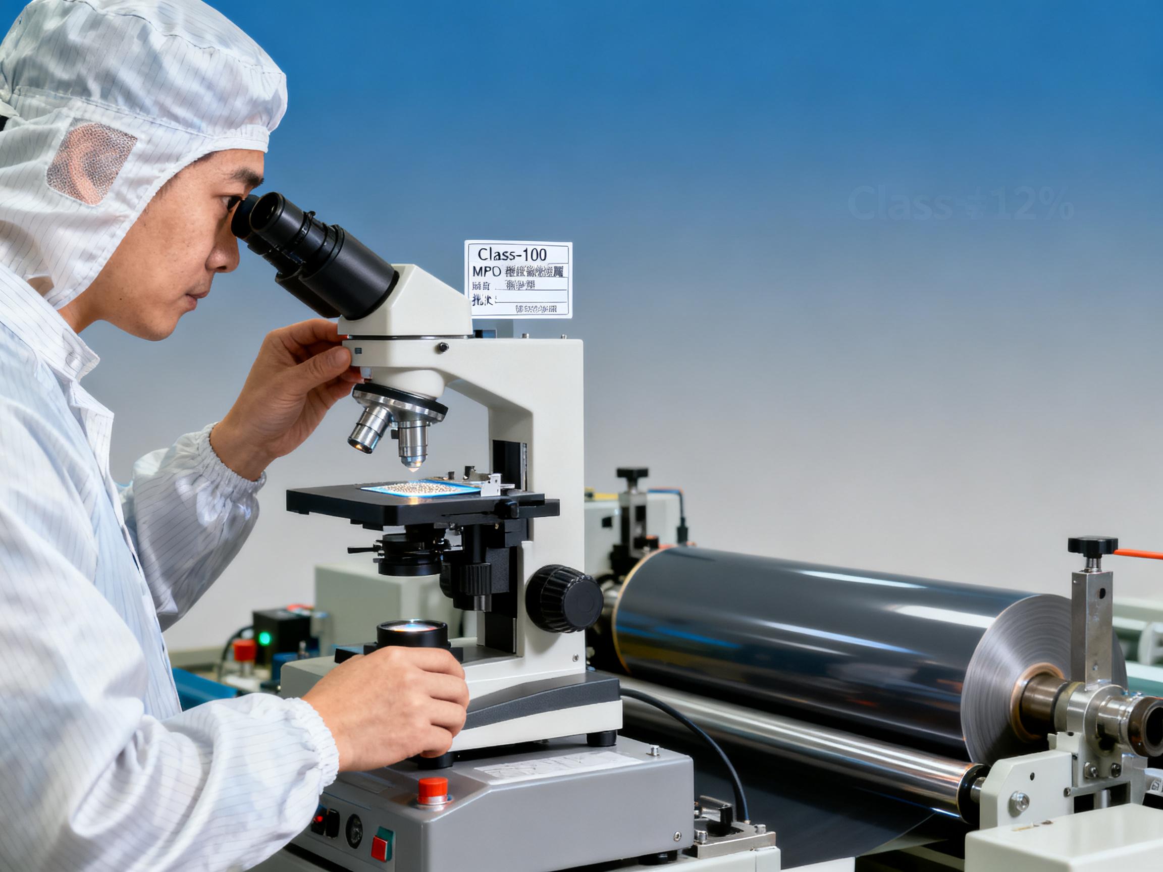 Contract tips: ensuring MPO lapping film supplied with consistent silicon carbide flock film grit