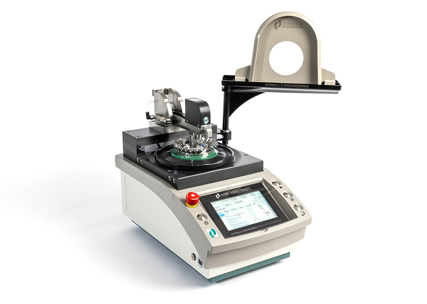 Fiber optic polishing procedure