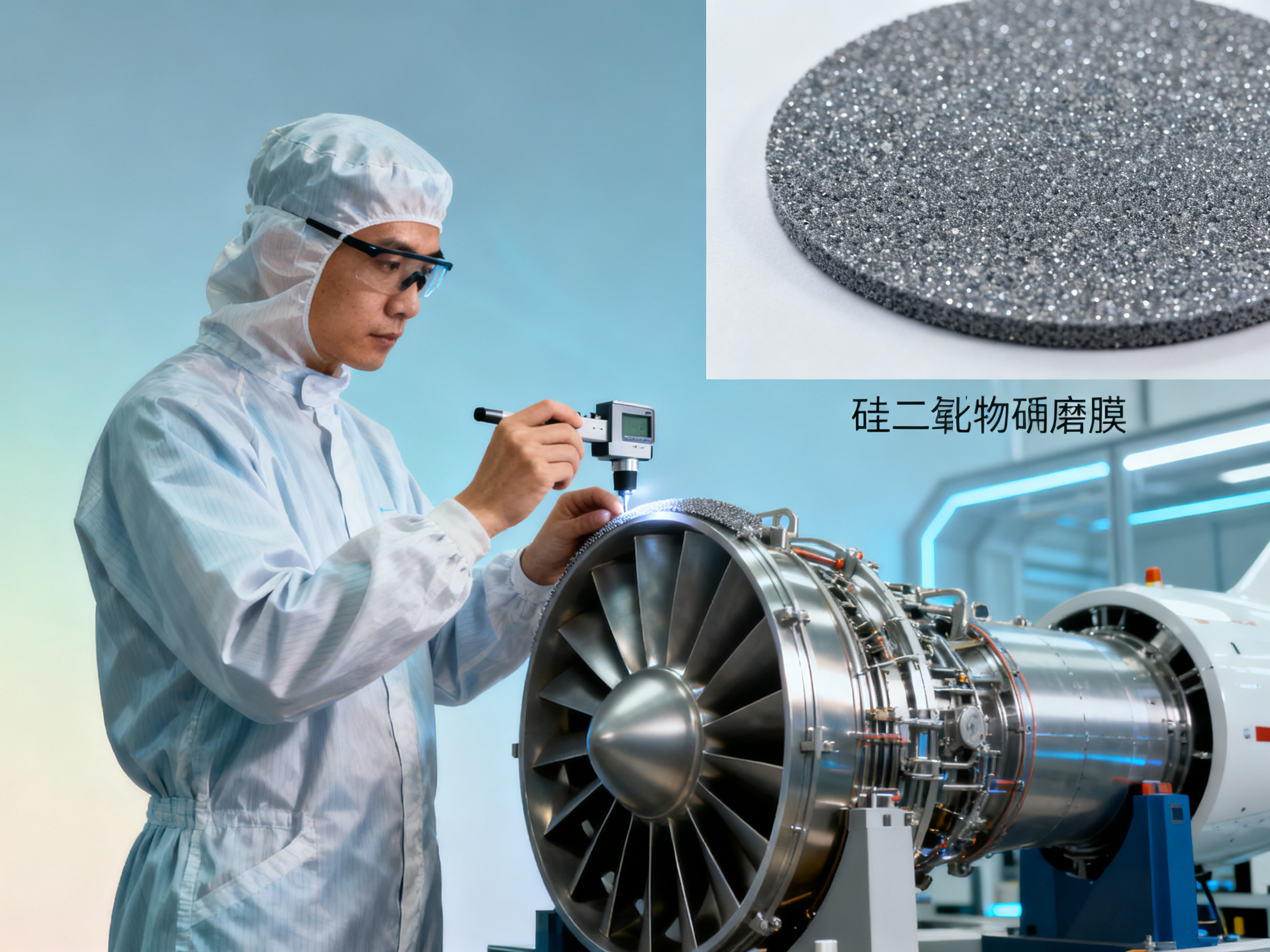 How Silicon Dioxide Lapping Film Improves Surface Finish Quality in Aerospace Components