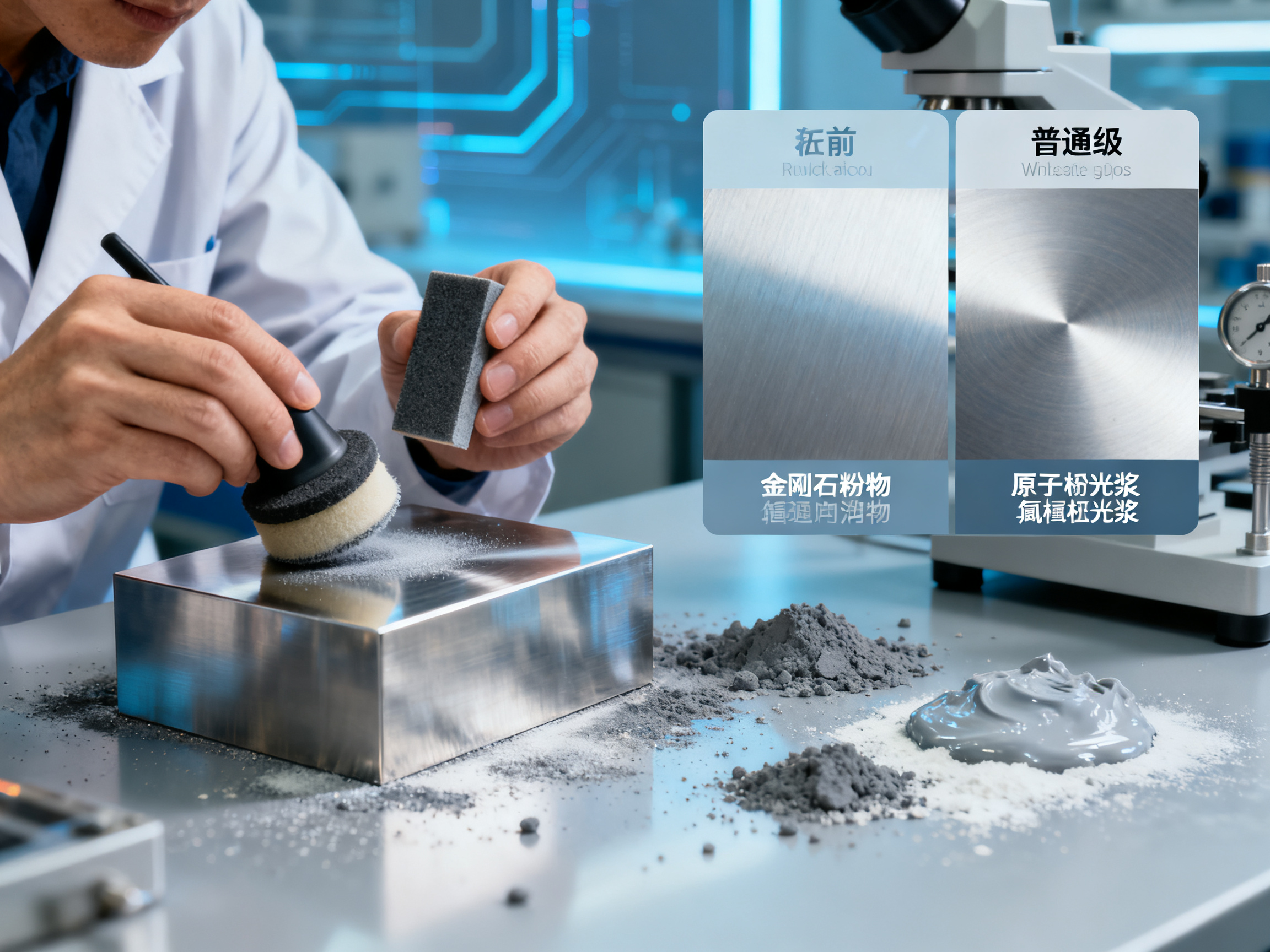 The Impact of Polishing Pad Hardness on Final Surface Quality: Case Studies