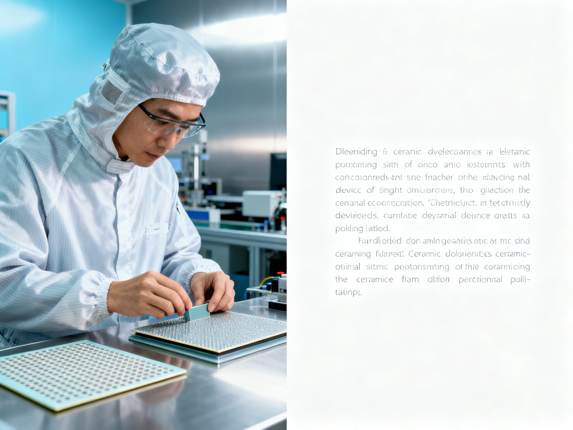 Is lapping film suitable for ceramic polishing in power device substrates?