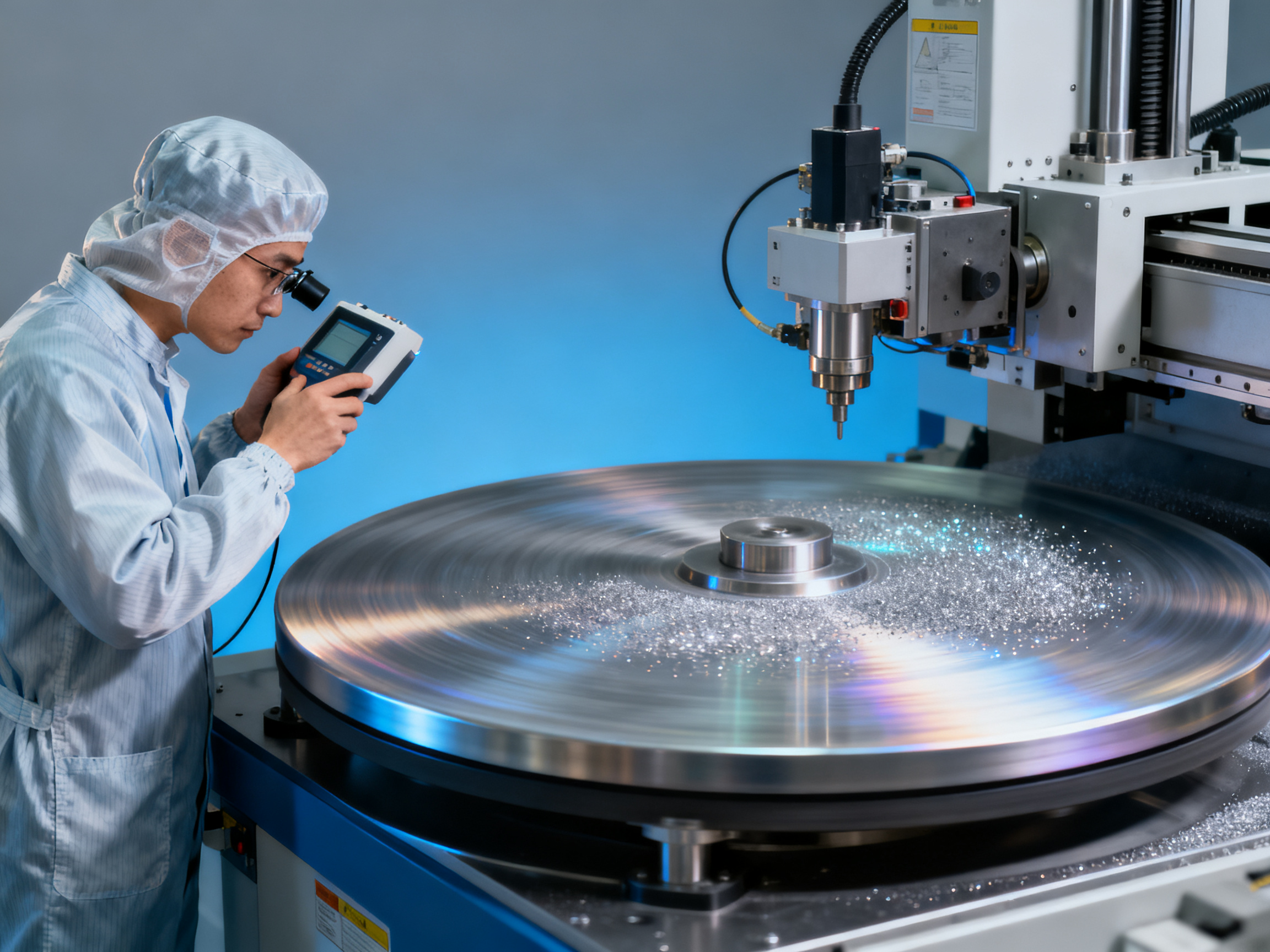 Diamond powder particle size selection guide for precision electrical component polishing