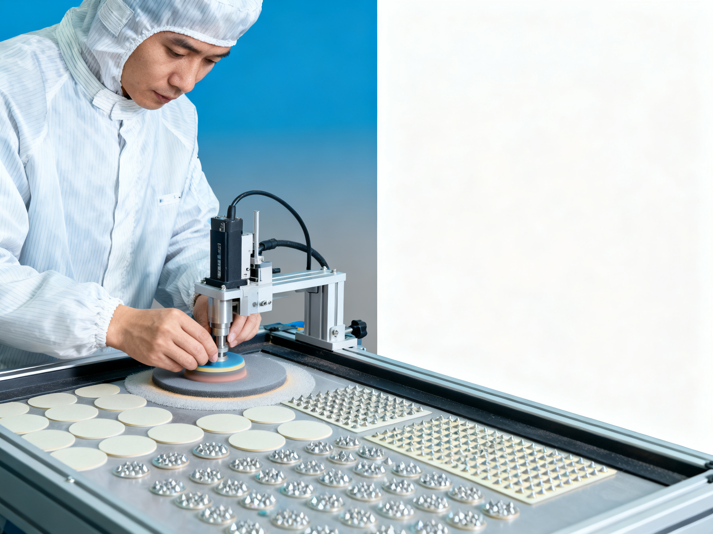 What abrasive materials are most used for automotive polishing of electrical insulating parts?