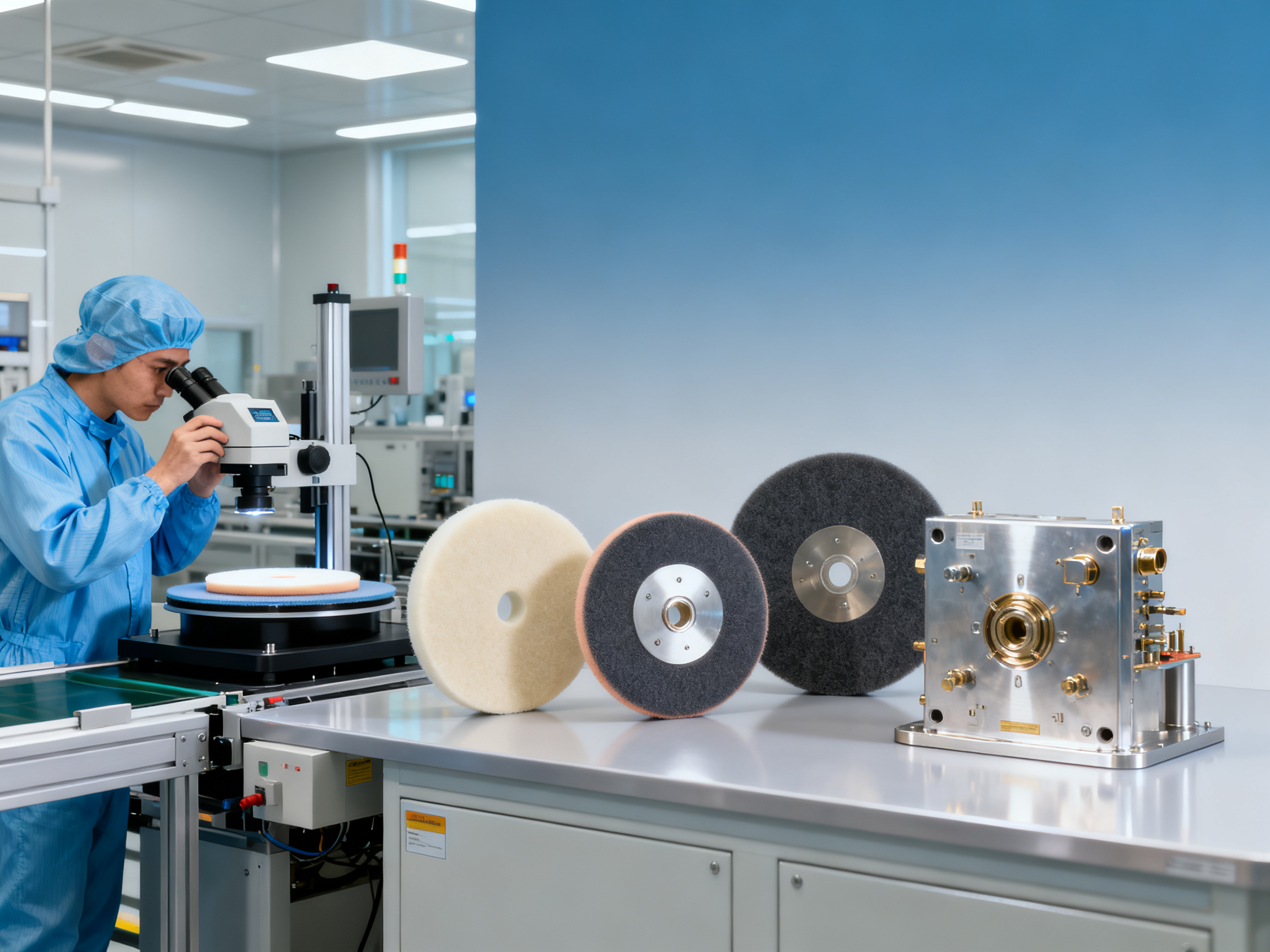 How to select polishing pads for aerospace-grade electrical components?