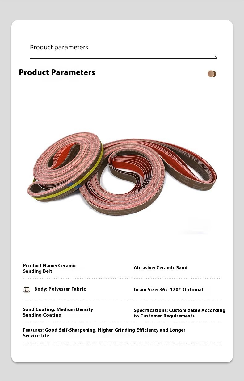 Polishing Abrasive Belt 10