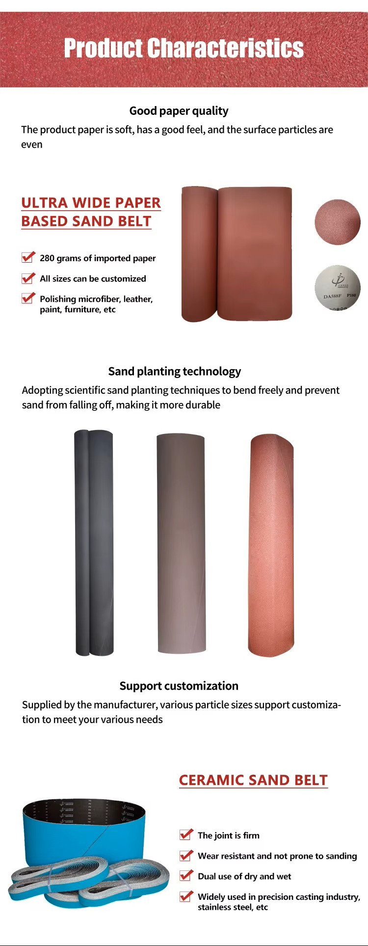 Polishing Abrasive Belt 9