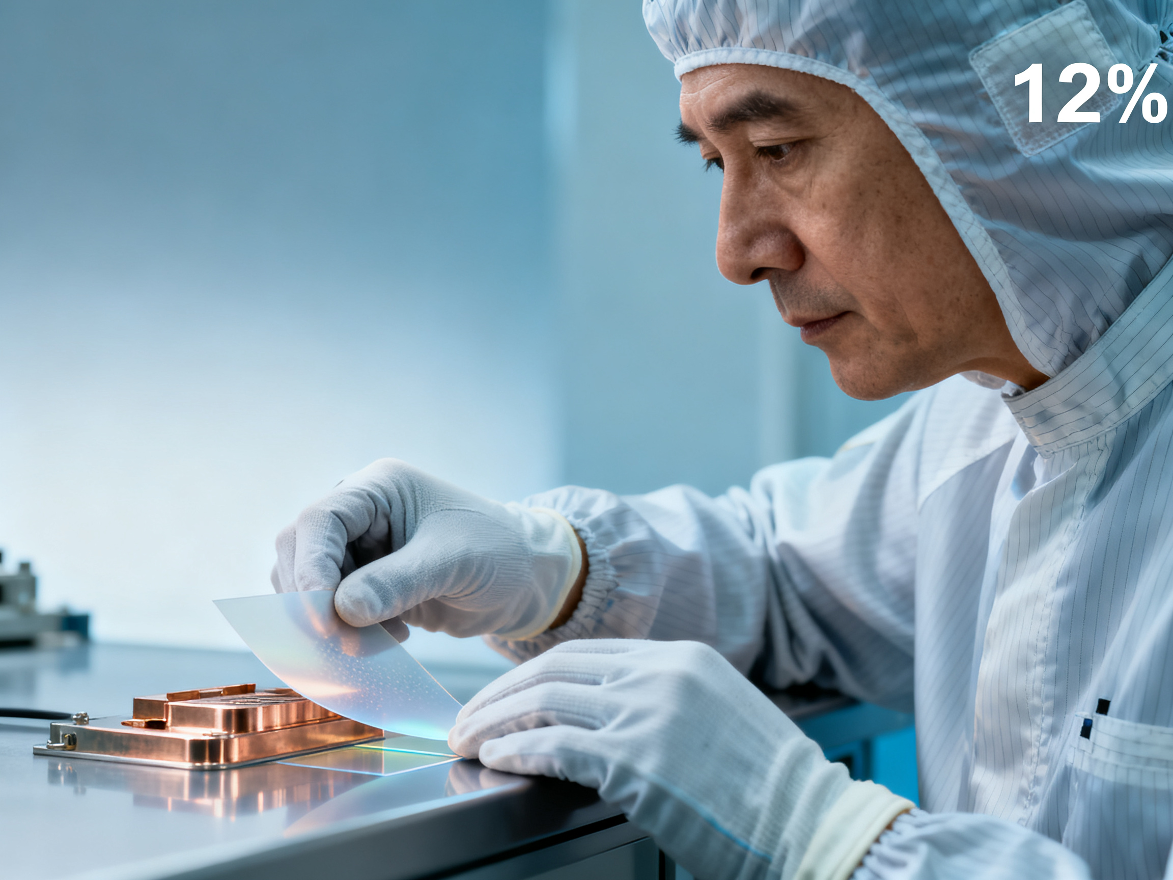 Is lapping film safe for use in cleanrooms handling high-voltage switchgear components?