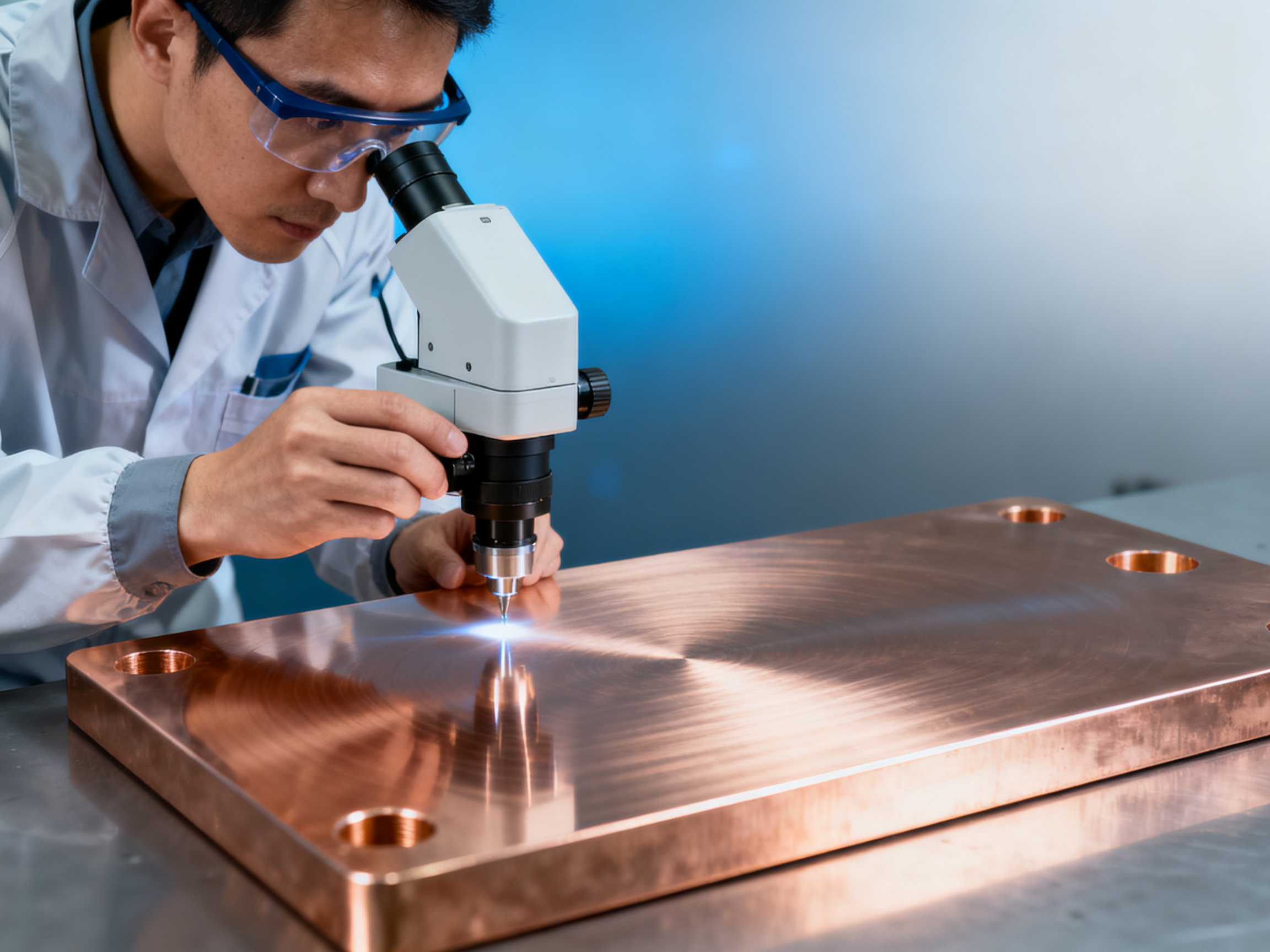 How to measure the effectiveness of lapping film on copper-alloy current-carrying parts?