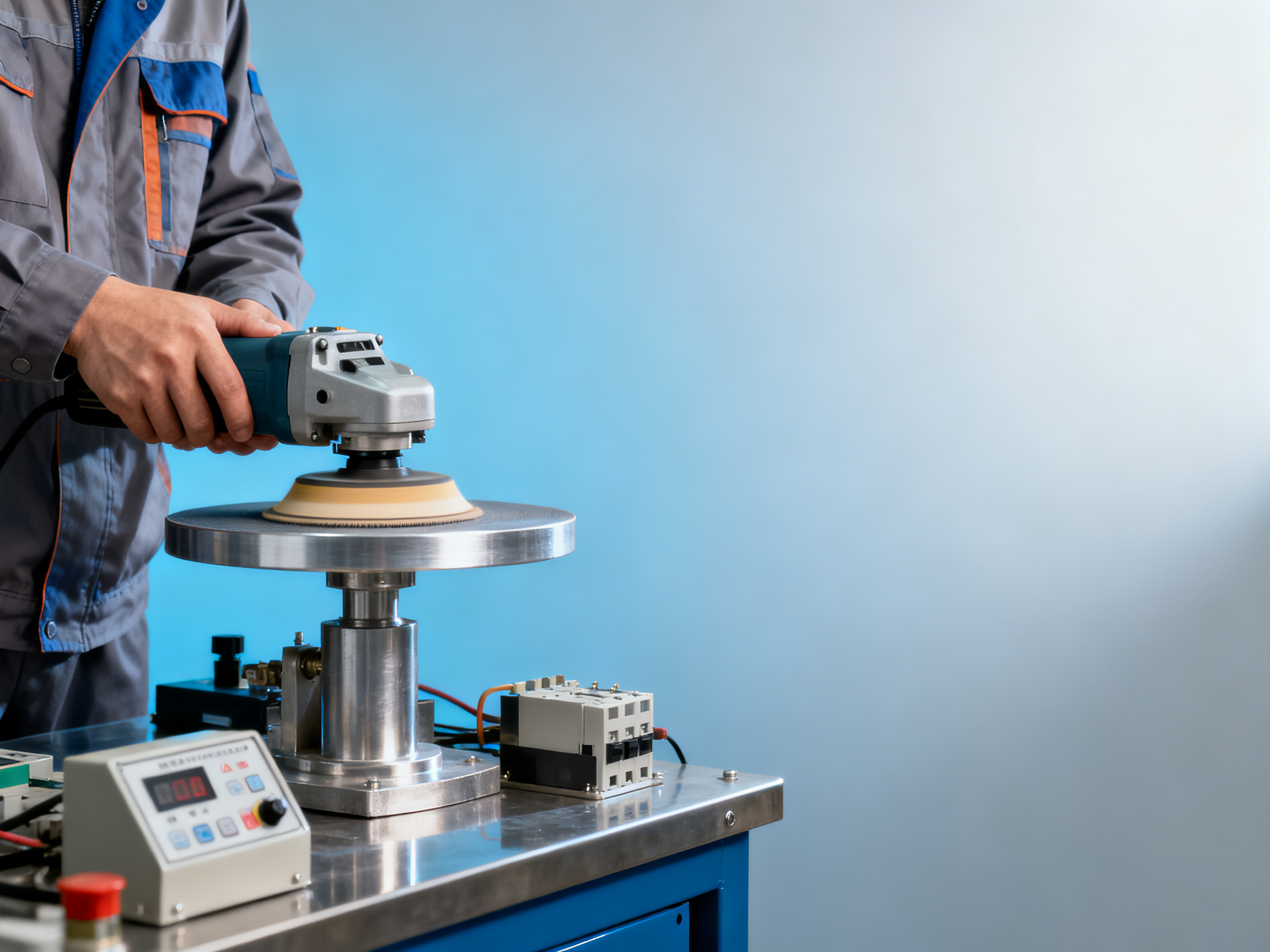 Is lapping film compatible with standard polishing equipment used in electrical device manufacturing?