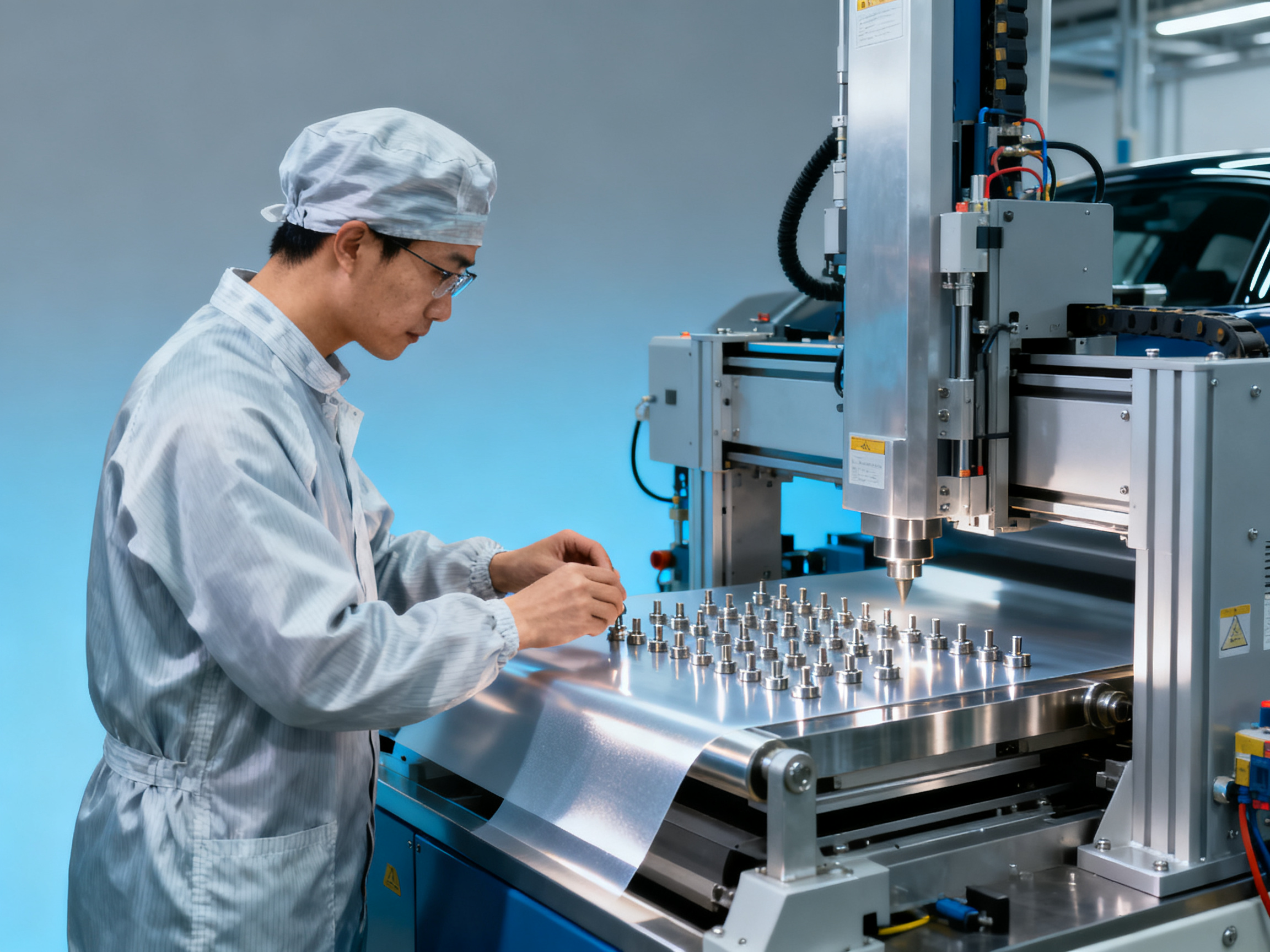 Which is the best lapping film for automotive parts when polishing metal contacts for electrical assemblies?