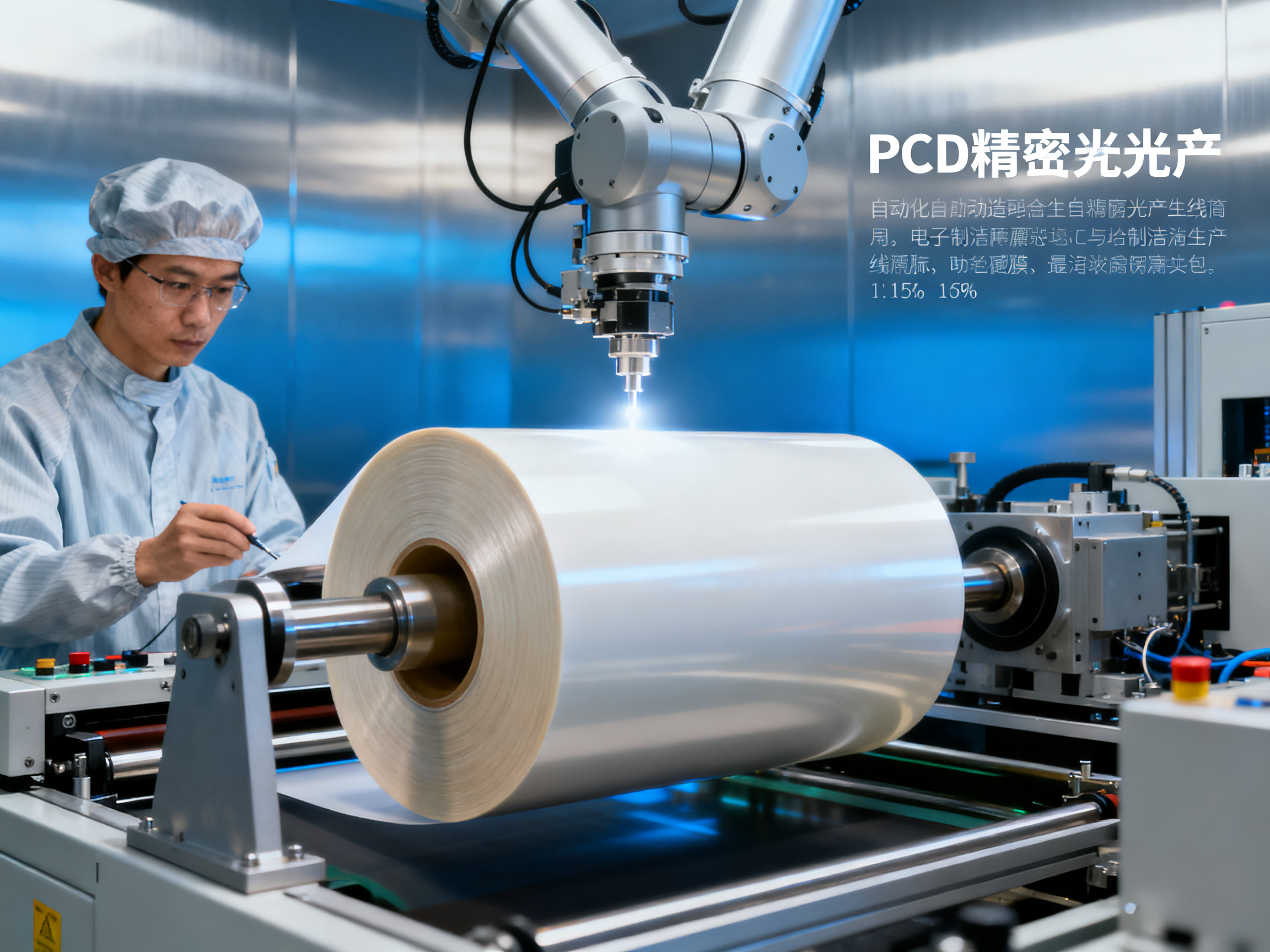 Is Lapping Film for electronics precision polishing suitable for large-scale PCB finishing lines?