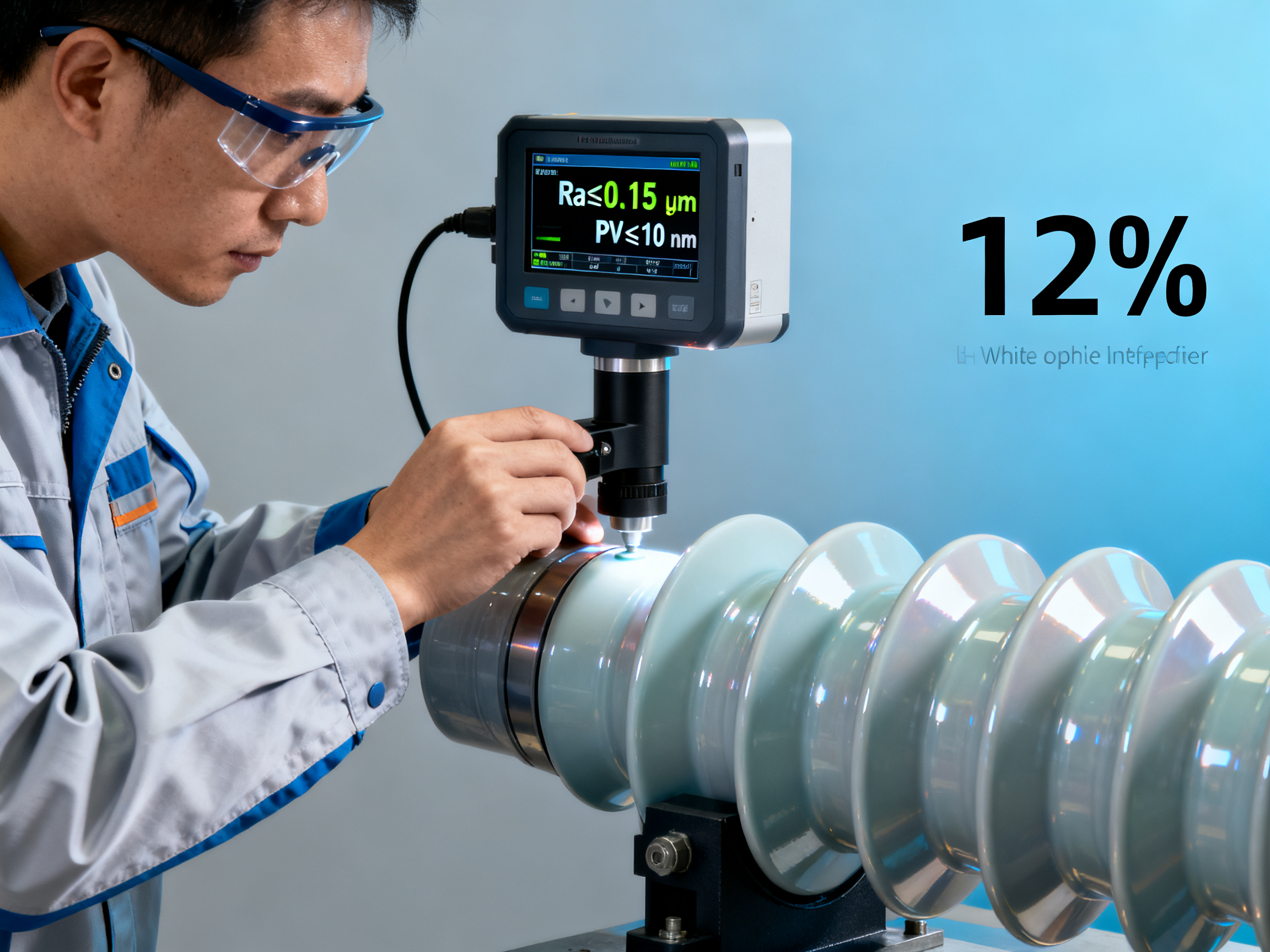 Which lapping film abrasive product is more suitable for insulator glaze finishing: aluminum oxide or cerium oxide?