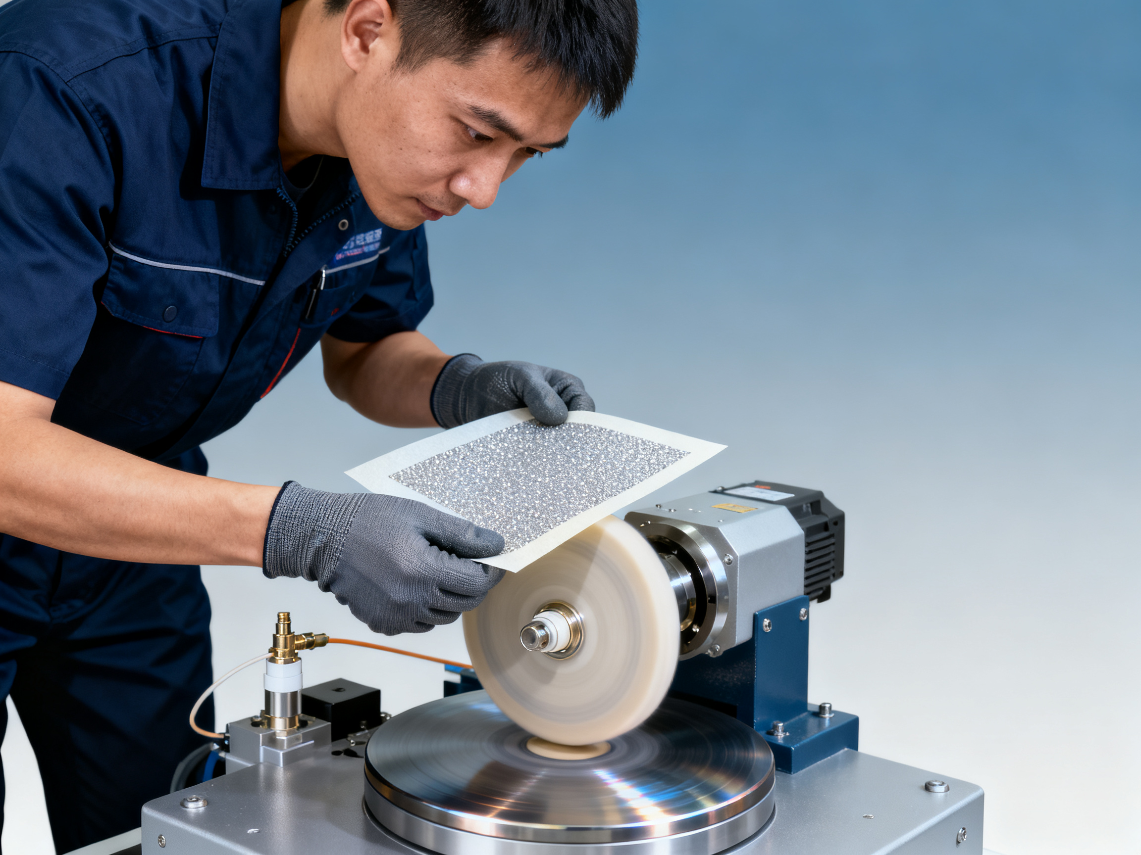 Can lapping film be used for both coarse and fine polishing in electrical component surface finishing?