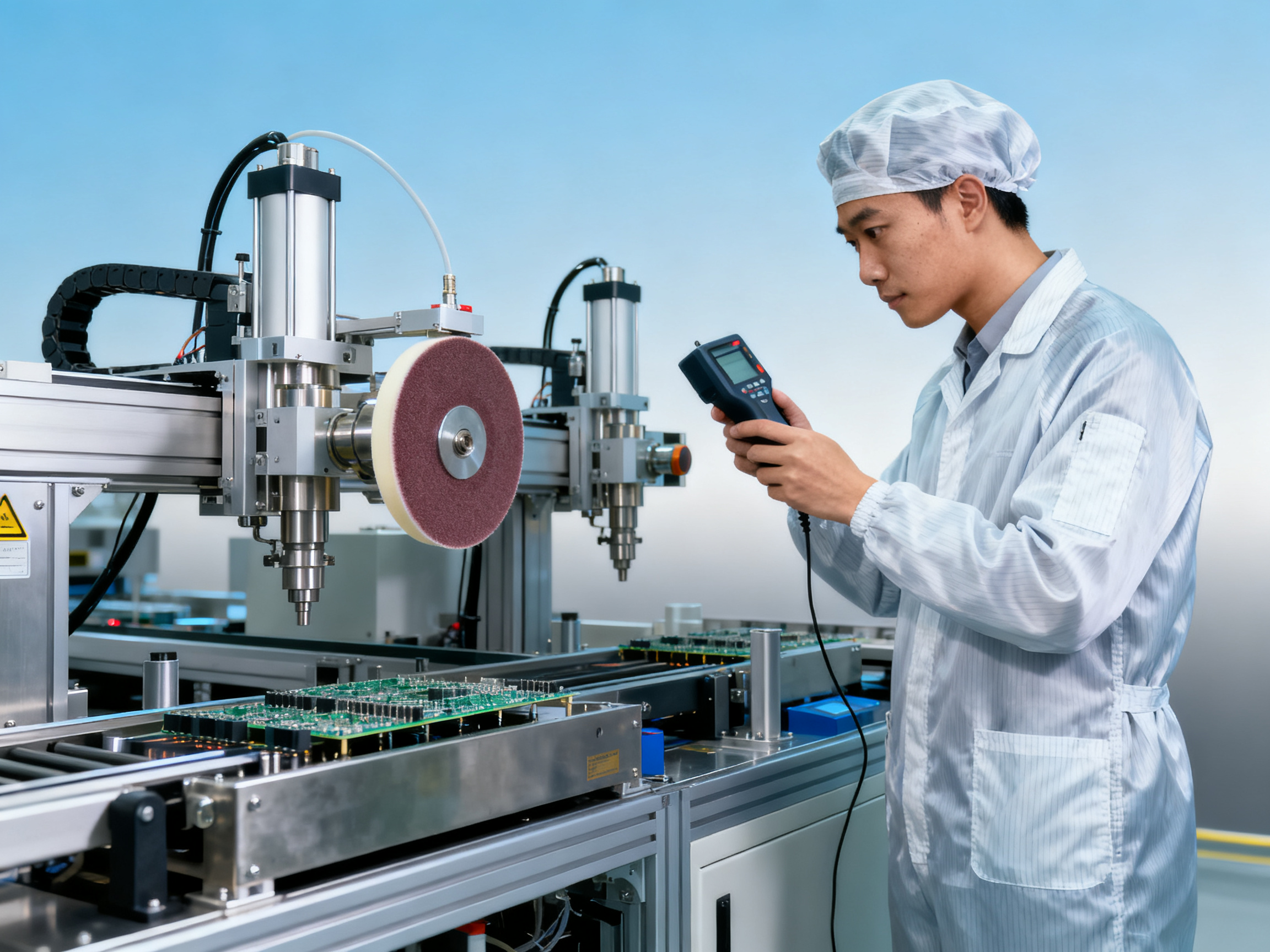 Is lapping film suitable for high-volume production lines in electronic component fabrication?