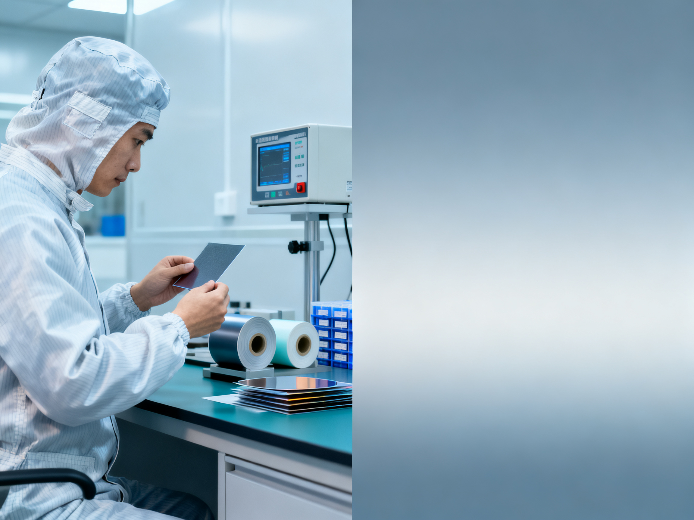 What's the recommended shelf life of unused lapping film stored for electrical polishing applications?