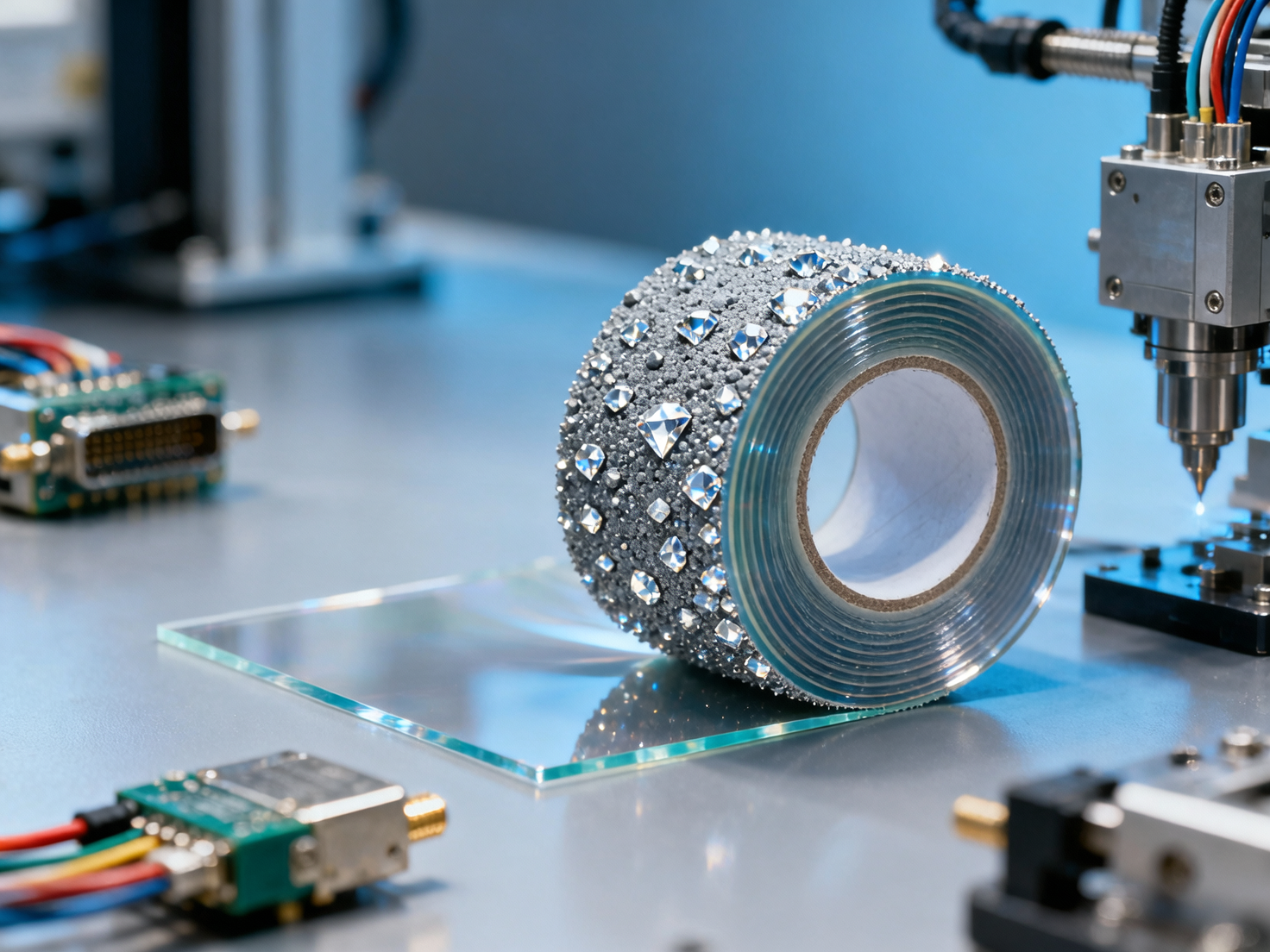 Understanding the technical composition of ADS lapping film and its industrial advantages