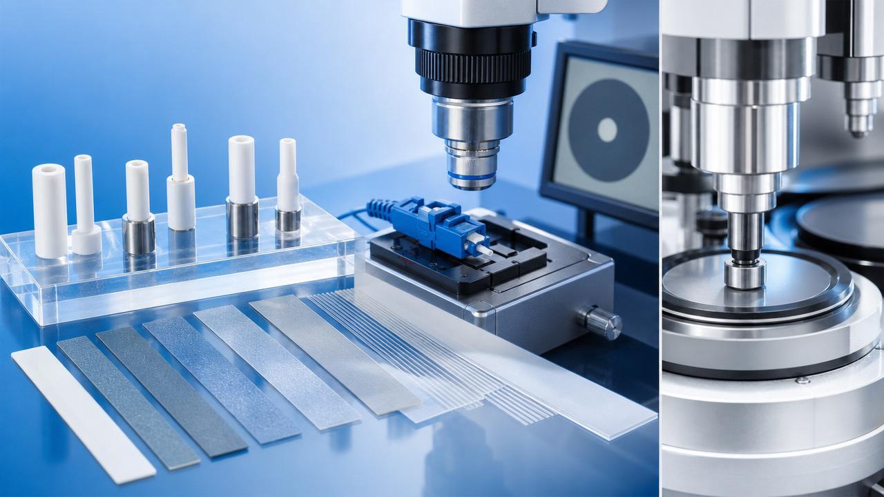 How to choose lapping film for stable MT ferrule end-face results