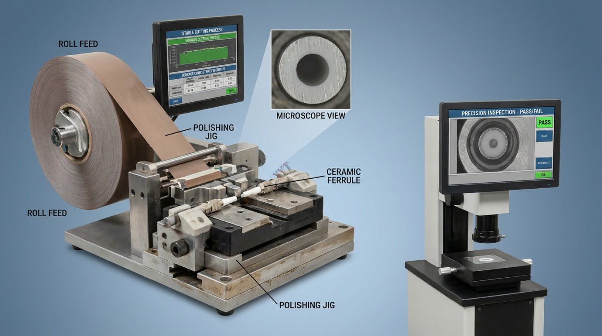 Lapping Film Selection Guide for Stable Fiber End-Face Results