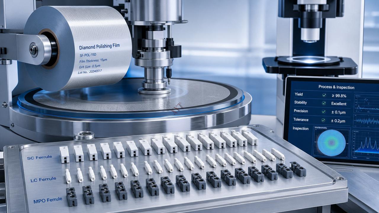 How Should Cost per Good Ferrule Be Measured for Lapping Film?